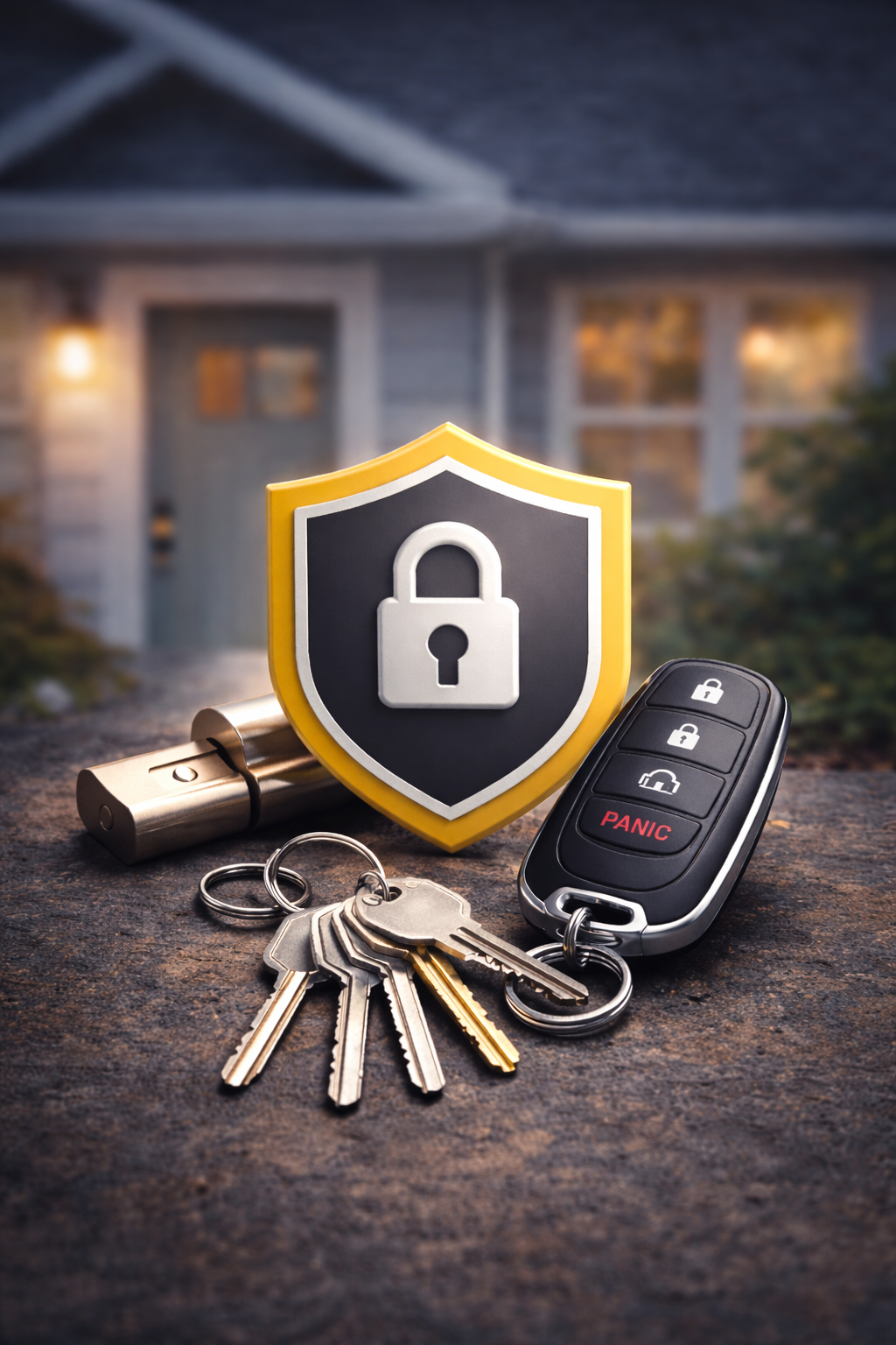 Secure keyfob - your safety